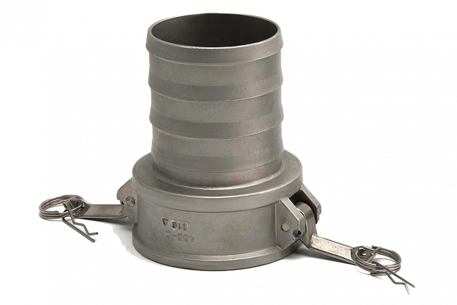 картинка Камлок д-100мм (С-400 Е-400) Магазина Резинотехники являющийся официальным дистрибьютором в России 